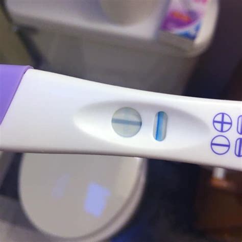 pregnancy test not clear line